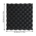 thumbnail image 2 of OATIPHO 8Pcs Black Soundproofing Panels for Wall Sound Dampening and Noise Reduction, 2 of 8