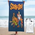 thumbnail image 1 of Toallas de playa con estampado de Scooby Doo, toallas de baño absorbentes y ligeras de secado rápido, toalla de baño de microfibra ultra suave para viajes, playa, gimnasio, camping, yoga, picnics,, 1 of 8