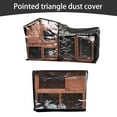 thumbnail image 6 of Rabbit Hutch Cover 210D Durable Thermal Covers Pet Crate Covering for Cage with Pointed Window Easy to Install Two Size, 6 of 7