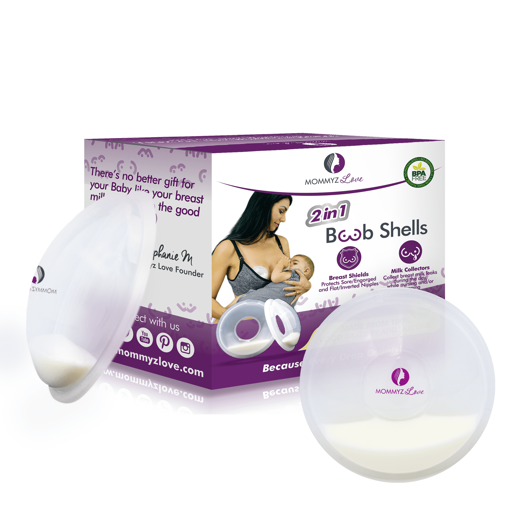 Philips Avent Comfort Breast Shell Set 2 Count 