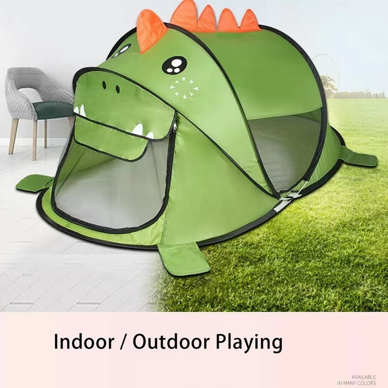 Dinosaur Pop-Up Kids' Tent by Toy To Enjoy – Indoor & Outdoor Play Ten