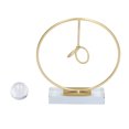 thumbnail image 4 of Ball Decor, Wide Application Hanging Ball  Ball Ornament Sturdy Metal  For Table, 4 of 8