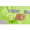 thumbnail image 3 of Hvyesh Adults Rain Ponchos Safety Reflective Stripes Hooded Raincoats Women Men Drawstring Rainwear, 3 of 4
