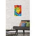 thumbnail image 2 of Groovy Melting Smile Face Wall Poster, 14.725" x 22.375" Framed, 2 of 5