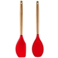thumbnail image 1 of Juego de utensilios de cocina de 2 piezas, utensilios de cocina de madera fáciles de limpiar, utensilios de cocina para utensilios de cocina antiadherentes, 1 of 5