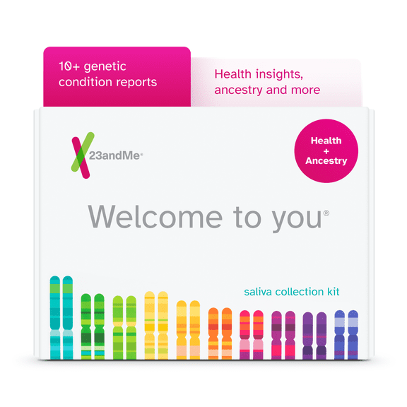 23andMe Health Ancestry Service: Personal Genetic Test, Health Predispositions, Carrier Status, Wellness, Traits, Ancestry Reports, Lineage, DNA Test (Before You Buy See Important Test Info Below)