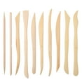 thumbnail image 2 of Carving Modeling Tool, 10pcs/set  Wooden Clay Carving Modeling Tool Diy Pottery Sculpture Tools, 2 of 8