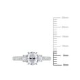 thumbnail image 2 of Everly Women's Diamond 14K White Gold Engagement Ring, 2 of 7