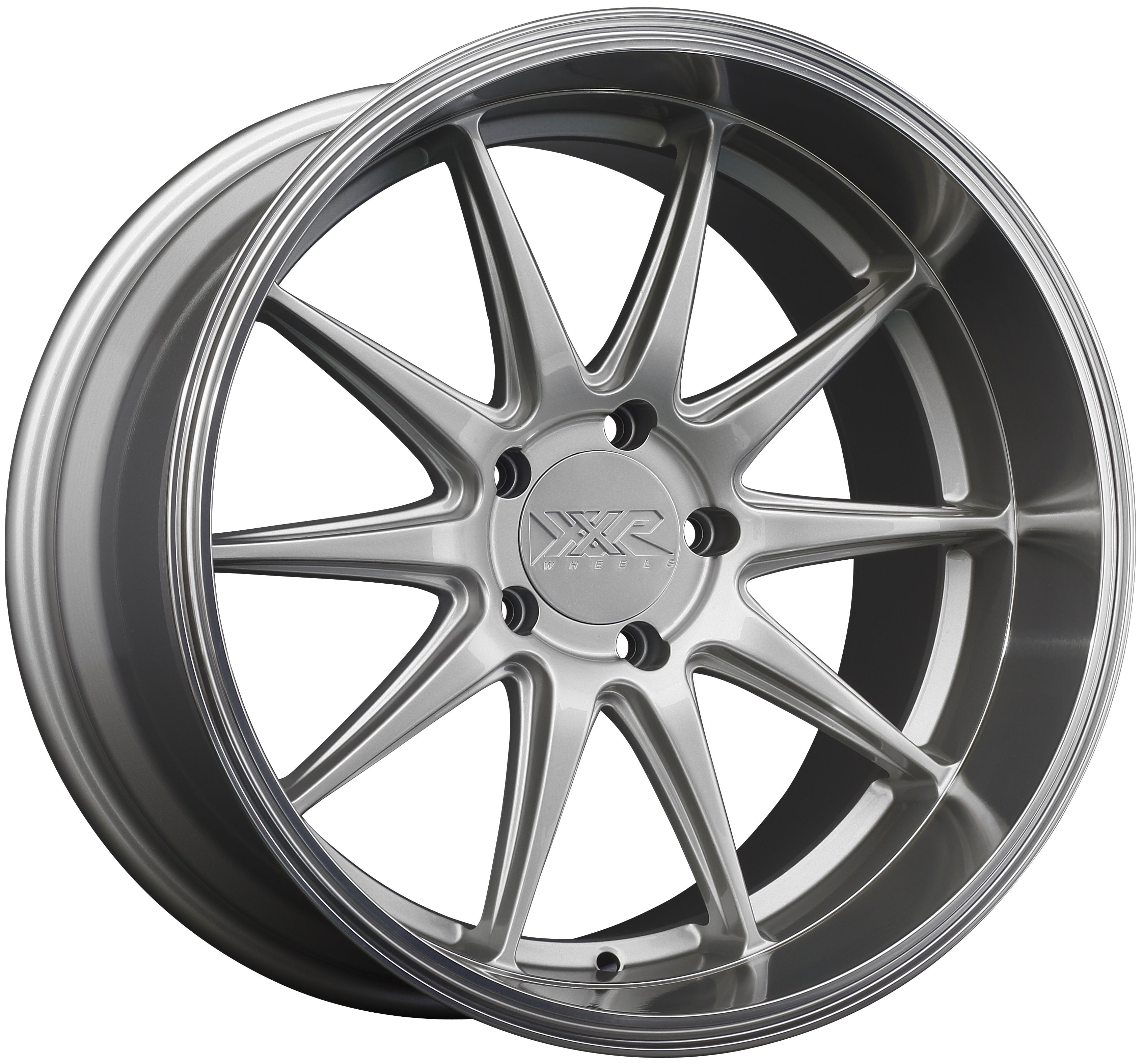 XXR 527D 20x10.5 5x114.3 20et Silver / ML Wheel - Walmart.com