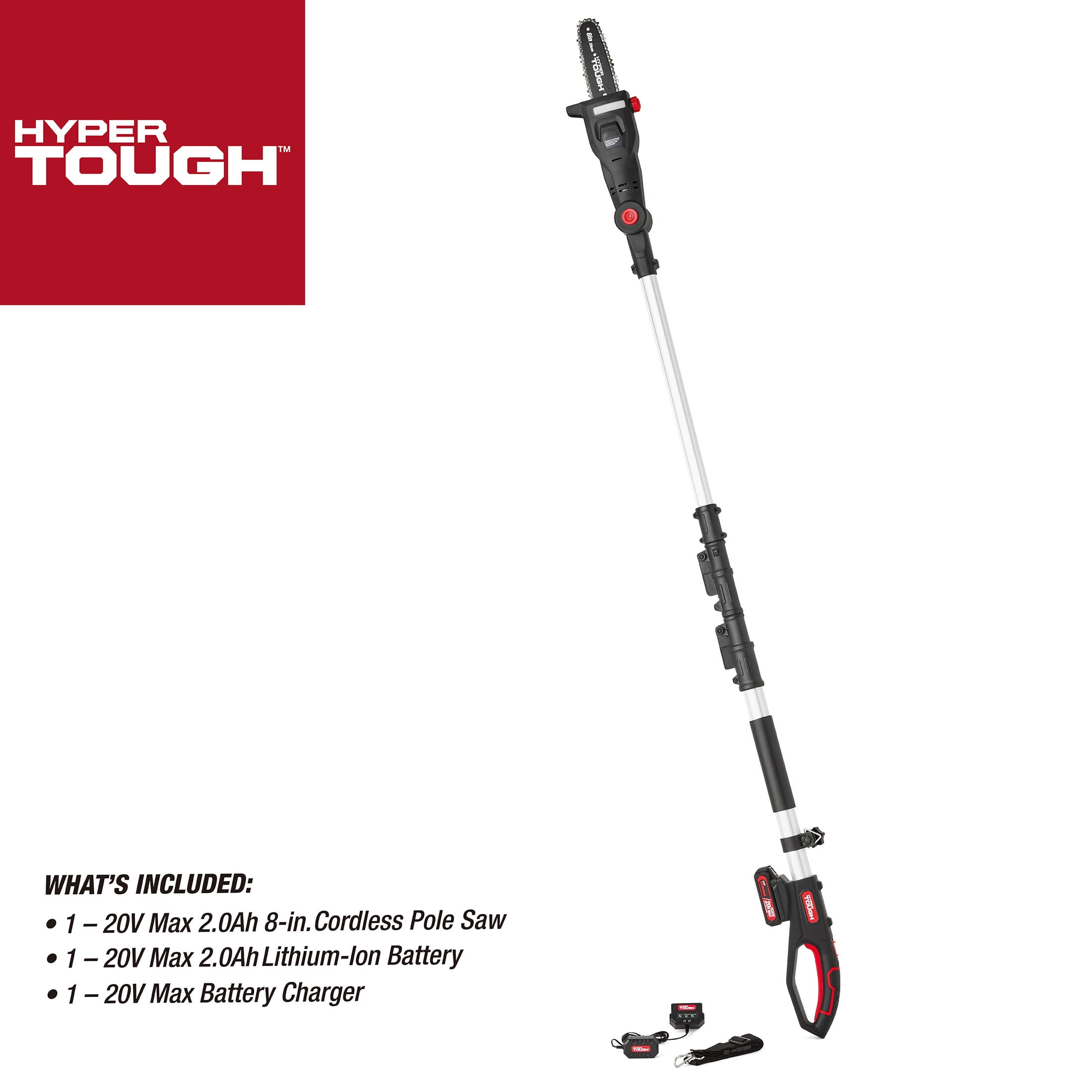 Hyper tough cordless 8 inch pole saw deals