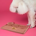 thumbnail image 4 of ACDANC Licking Mat Slow Feeder for Dogs and Cats Non-Slip Lick Pad with Suction Cup Lick Mat for Dogs Cat Lick Mat, 4 of 7