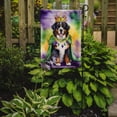 thumbnail image 2 of Bernese Mountain Dog King of Mardi Gras Garden Flag 11.25 in x 15.5 in, 2 of 5