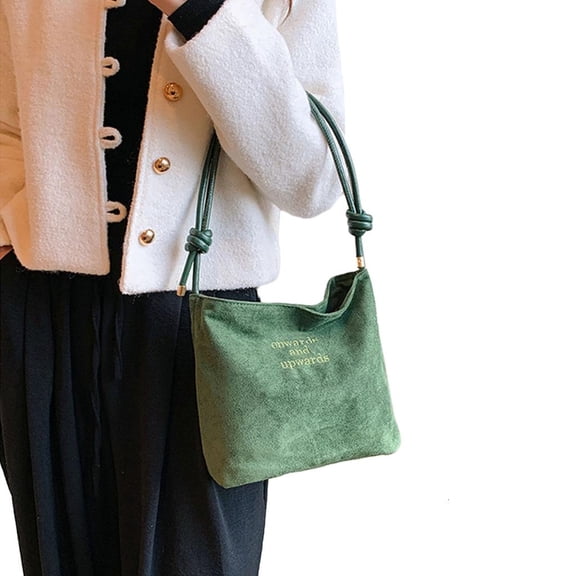 Giaone Stylish Autumn Winter Shoulder Bags Underarm Handbag Bucket Bag for Women