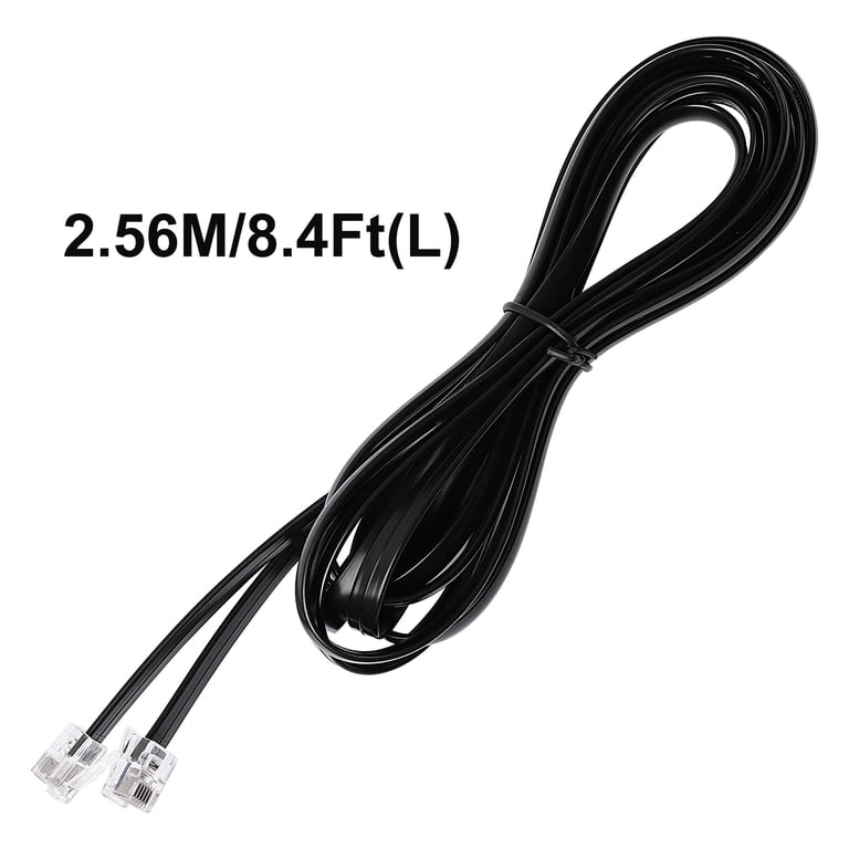 Cable de datos RJ11 RJ12 6P6C, macho a cable modular Cable recto Pinout Auricular telefónico Cable de extensión de voz - AliExprs Cable de datos RJ11 RJ12 6P6C, macho a cable modular Cable recto Pinout Auricular telefónico Cable de extensión de voz - AliExprs
