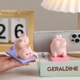 thumbnail image 5 of Support Mignon Cochon Bureau Créatif IPAI Support Décompression Petits Ornements, 5 of 5