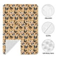 thumbnail image 4 of Daiia Cute Dogs Head Pattern Car Seat Cover for Babies, Mom Nursing Covers Breastfeeding Scarf, Multi Use Infant Carseat Canopy for Newborn Carrier/Stroller, 4 of 9