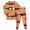H112-Orange, variant on TOWED22 Kids Pajamas for Boys Girls Cute Graphic Sleepwear Toddler Clothes Halloween Outfit 2pcs Long-Sleeve Sleepwear