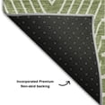 thumbnail image 5 of Addison Rugs Mayfield Premium Machine Washable Transitional Geometric Green Rectangle Rug, 8' x 10', 5 of 6