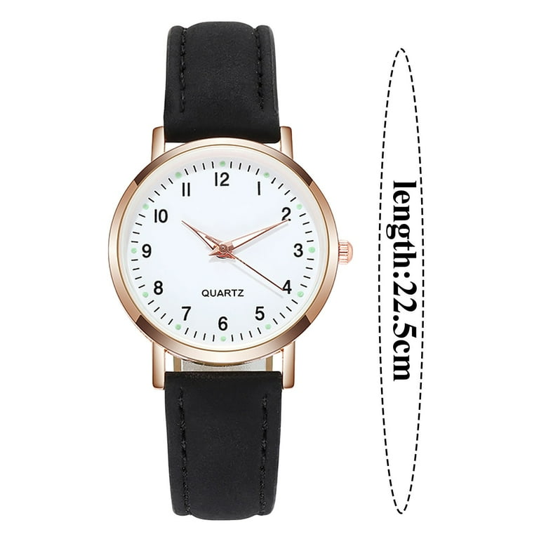 Leather Quartz Band Women s Watch Watch Wrist Casual Analog Women s Watch Light up Watch plus Size Watches for Larger Wrists Women Men Straps Talking