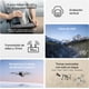 thumbnail image 2 of DJI Mini 3 Pack Vuela Más Plus, Dron Mini con cámara Ligero y Plegable con vídeo 4K HDR, 51 min de Tiempo de Vuelo, Grabación Vertical y Funciones Inteligentes, negro, 2 of 6