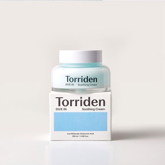Crème apaisante à l'acide hyaluronique de faible poids moléculaire Torriden Dive-In 100 ml