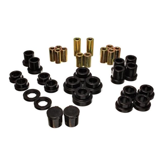 Energy Suspension 16.3121G Rear End Control Arm Bushing Set for 2000-2009 Honda S2000 - Black