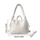 thumbnail image 5 of Bolso Tipo Cubo Con Cordón para Mujer Mano Acolchado Mochila Elegante Gran Capacidad, 5 of 9