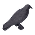 thumbnail image 4 of Hunting Bait Tool, Sunscreen Fine Workmanship Plastic Crow Decor, Garden Decoration, Hunting Decoy, For Garden Vegetable Garden, 4 of 8