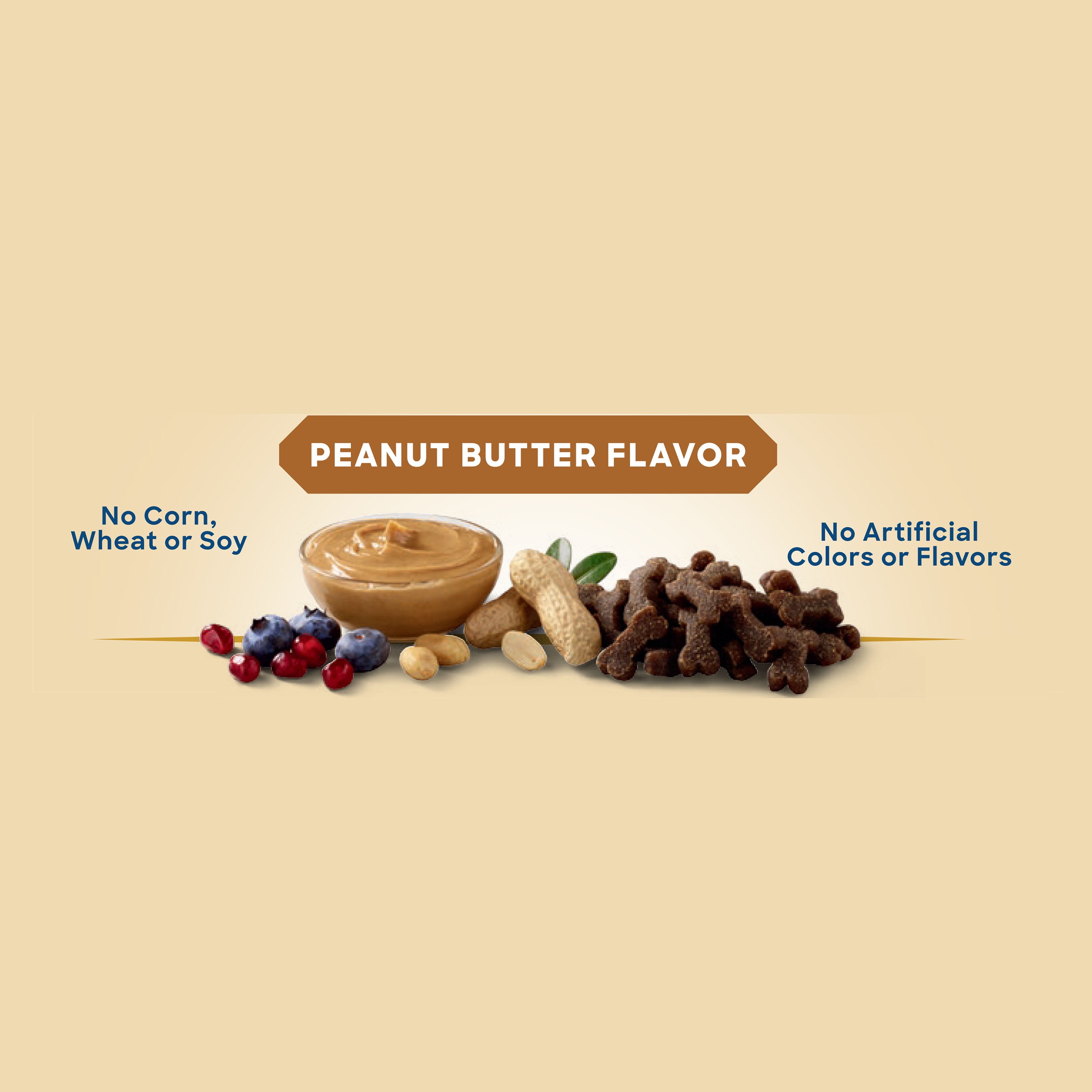 Golden Rewards Dog Training Treats with Peanut Butter Flavor, 9 oz Pouch