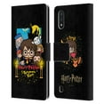 thumbnail image 1 of Head Case Designs Officially Licensed Harry Potter Deathly Hallows I Sorcerer's Stone Leather Book Wallet Case Cover Compatible with Samsung Galaxy A01 (2020), 1 of 6