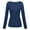 Blue, variant on Womens Underscrub, Womens Casual Long Sleeve Crew Neck Basic Shirts Slim Fit Womens Underscrub Long Sleeve Women Undershirts for Women Black M