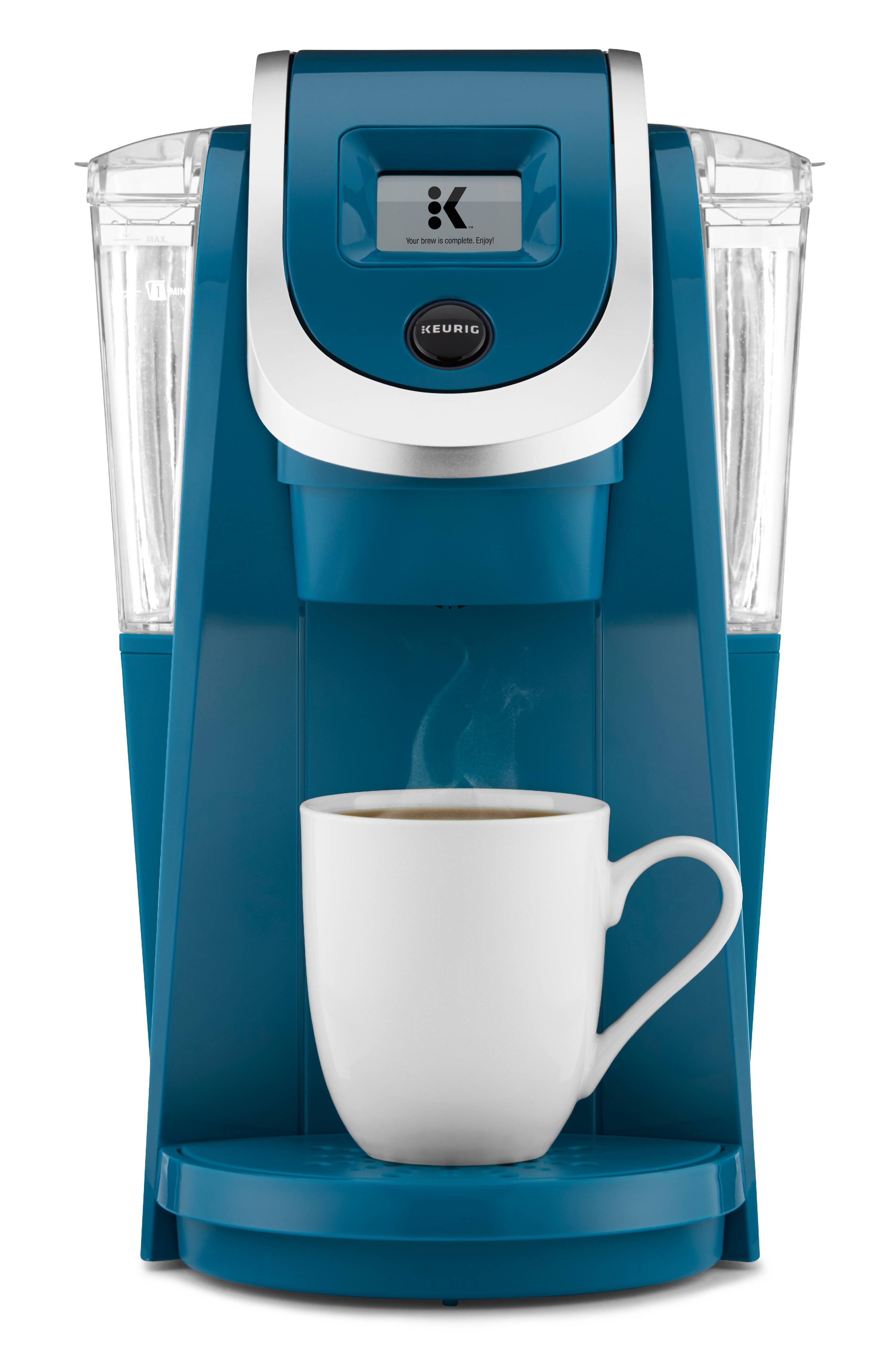 Keurig K200 Single Serve K Cup Pod Coffee Maker Peacock Blue Walmart Com Walmart Com