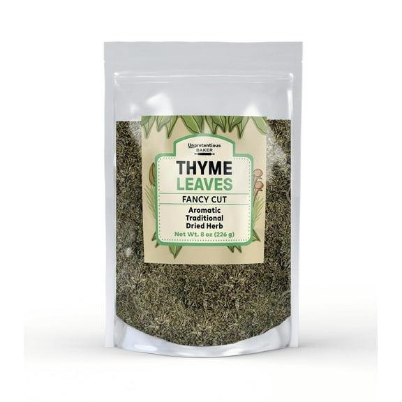 Unpretentious Thyme Leaves, 8 oz, Fancy Cut, Traditional Seasoning