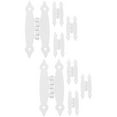 thumbnail image 6 of FRCOLOR 8 pcs  Interior Door Hinge Iron Door Hinge Kitchen Cabinet Door Hinge Furniture Closing Hinge, 6 of 8