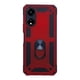 thumbnail image 1 of Funda Uso Rudo Con Anillo Magnético Para Honor X5 Plus Rojo Más 2 Micas De Cristal, 1 of 5