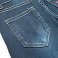thumbnail image 5 of KIDSCOOL SPACE Little Girls Boys Jeans,Elastic Band Inside Straight Fit Stretchy Soft Denim Pants,4-5 Years, 5 of 5