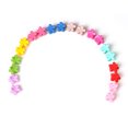 thumbnail image 1 of 50 Pcs Pinces à Cheveux Mini Colorées pour Bébés et Enfants, Pinces à Cheveux Mini Rétro en Forme de Fleur, Pinces Pinces, Pinces à Cheveux, Accessoires pour Cheveux, 1 of 8