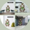 thumbnail image 5 of SHCKE Wood Plant Stand Indoor Outdoor Modern Flower Plant Pot Display Holder Shelving Rack Planter for Patio Garden Balcony Lawn Living Room ("A-Shape" Windmill Design), 5 of 6