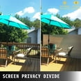 thumbnail image 4 of VEVORbrand Retractable Side Awning 118" x 71", Retractable Patio Screen Waterproof, Retractable Room Divider Creamy-White for Privacy, Garden, Outdoor, Patio and Terrace,Aluminum Aloy, 4 of 9
