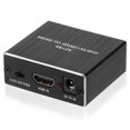 thumbnail image 4 of Separador De Audio 4K De Alta Resolución Compatible Con Hdmi Divisor De Señal De Audio De Video De Entrada Y Salida Convertidor De Extractor De Audio Portátil Con Indicador De Luz Para Video seitruly EL011031-00, 4 of 6