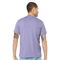 thumbnail image 3 of Bella Canvas Men's Jersey T-Shirt, CVC Short Sleeve Crewneck Heather Dark Lavender Tee, L, 3 of 5
