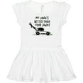 thumbnail image 3 of Inktastic Father's Day Dad My Lawn's Better than Your Lawn Girls Baby Dress, 3 of 5