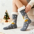 thumbnail image 5 of Women Slipper Socks with Gripper Winter Warm Non Slip Thick Fuzzy Socks Warm Cozy Christmas Gift, 5 of 8
