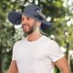 thumbnail image 5 of Sombrero de Pesca con Ventilador Solar Ancho para Hombre, Ajustable a 3 Velocidades, para Exteriores, 5 of 6