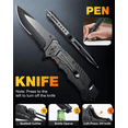 thumbnail image 5 of TEIPUERY Survival Gear and Equipment 21 in 1, Emergency Survival Kits with Camping Axe,Hammer, Gifts for Men Dad Him Teen Boys, 5 of 9