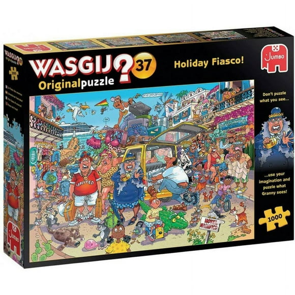 Wasgij? : Puzzle 1000 pcs / # 37 Holiday Fiasco