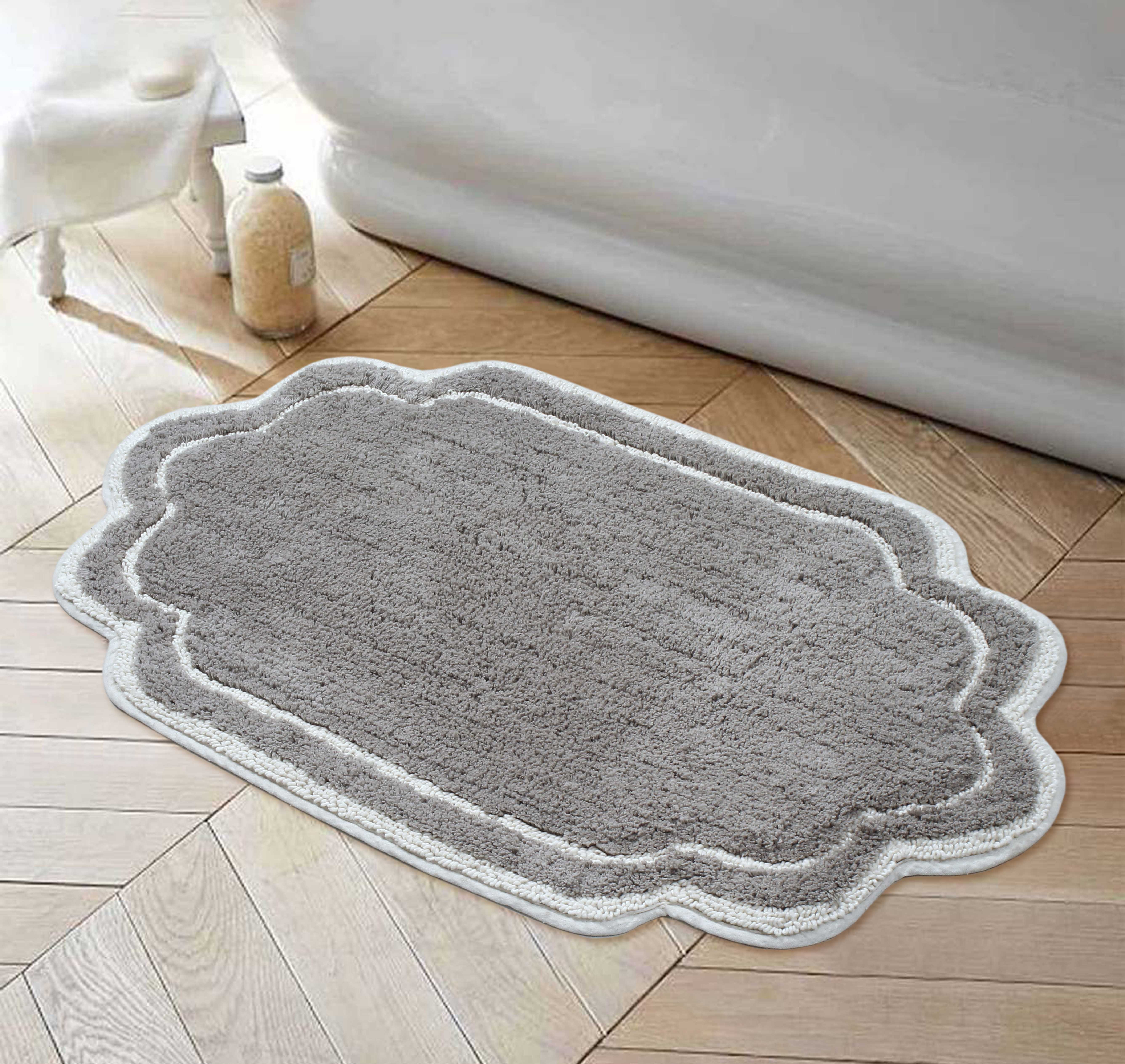 Home Weavers Allure Collection in Solid Color 100 Cotton Tufted and