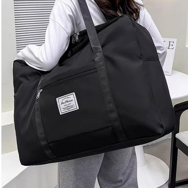Boovnll Sac de Voyage Pliable, Sac Fourre-Tout de Transport Bagage Article Personnel Sac de Sport Duffle Fins de Semaine Transport Nuit pour Femmes Filles
