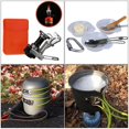 thumbnail image 5 of 13Pcs Camping Cookware Set Folding Outdoor Hiking Picnic Mess Kit Stove Pots Pan-A-, 5 of 5