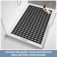 thumbnail image 2 of Mat Without Sution Ups,Soft PVC Non Slip Shower mats for Inside Shower,Heavy Duty Bathroom Mat,Quick Drain&Easy to Dry, 2 of 8